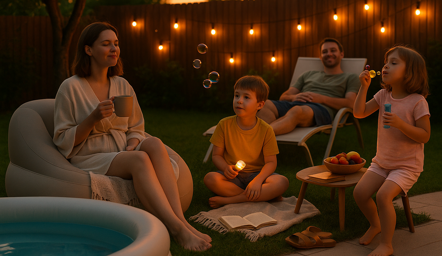 Siltas vakara stundas atpūtai un ģimenes vienotībai